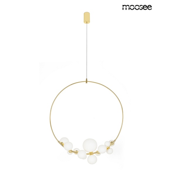 Lampa wisząca ROCIO złota - Moosee