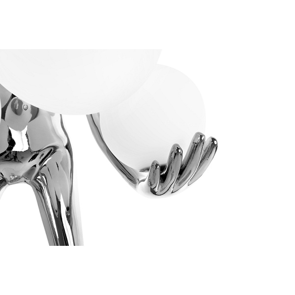 Lampa podłogowa HUMAN SILVER PREMIUM - Moosee