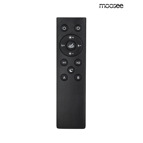 Lampa wisząca GARDENS 50 czarna - Moosee