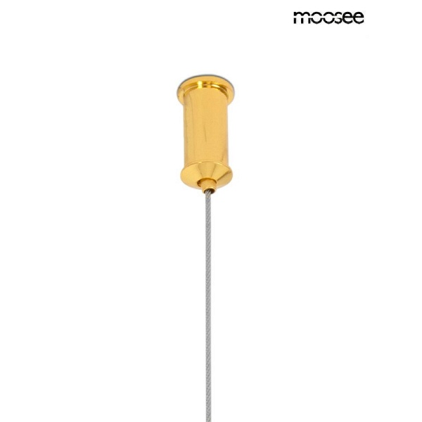 Lampa wisząca LIBRA złota - Moosee