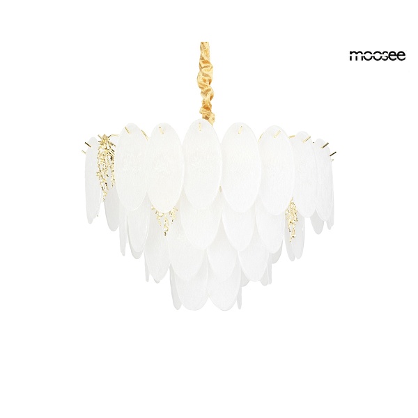 Lampa wisząca CLARA 60 złota - Moosee