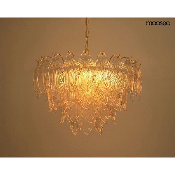 Lampa wisząca SCARLETT 60 złota - Moosee