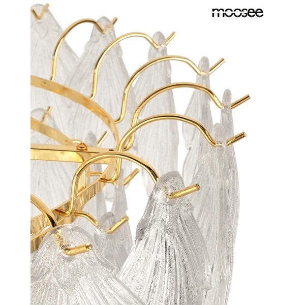 Lampa wisząca SCARLETT 80 złota - Moosee