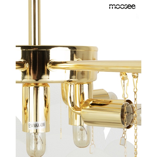 Lampa wisząca SUONO 80 złota - Moosee