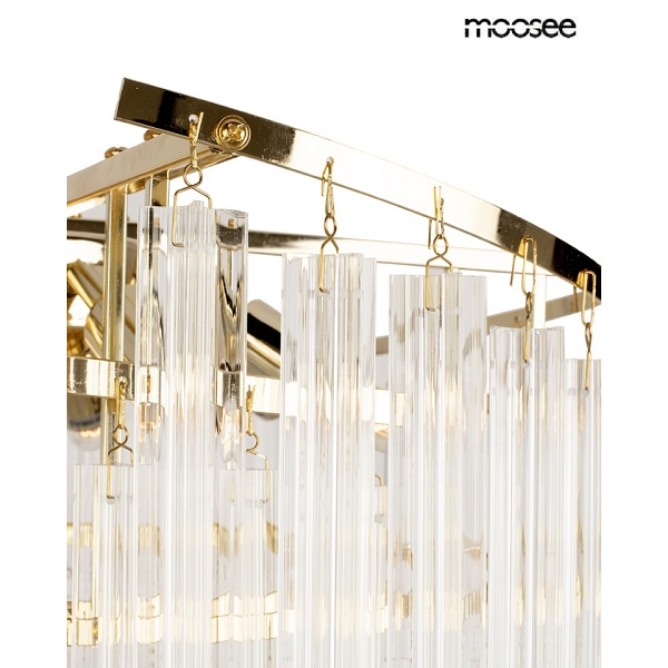 Lampa wisząca LUMA 60 złota - Moosee