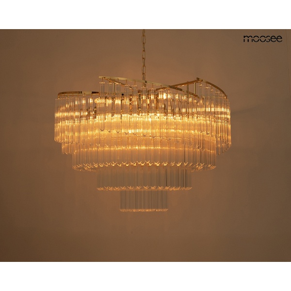 Lampa wisząca LUMA 80 złota - Moosee