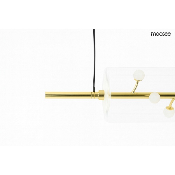 Lampa wisząca CLARA złota - Moosee