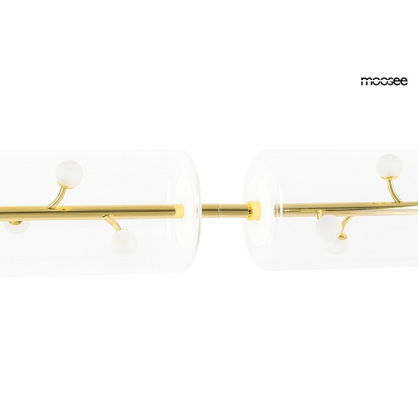 Lampa wisząca CLARA złota - Moosee