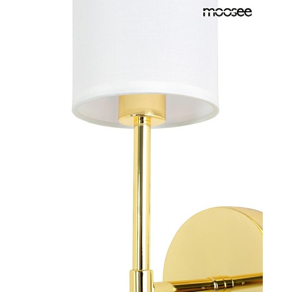 Lampa ścienna IMPERIO złota - Moosee