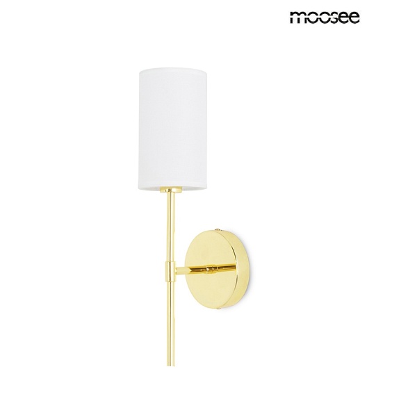 Lampa ścienna IMPERIO złota - Moosee