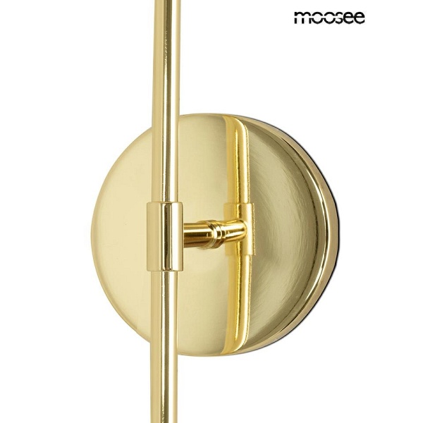 Lampa ścienna IMPERIO złota - Moosee