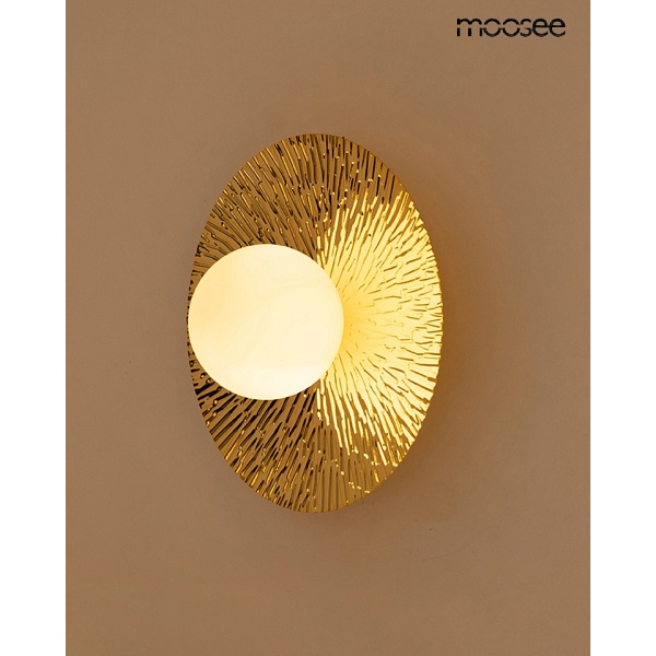 Lampa ścienna SOUL 30 złota - Moosee