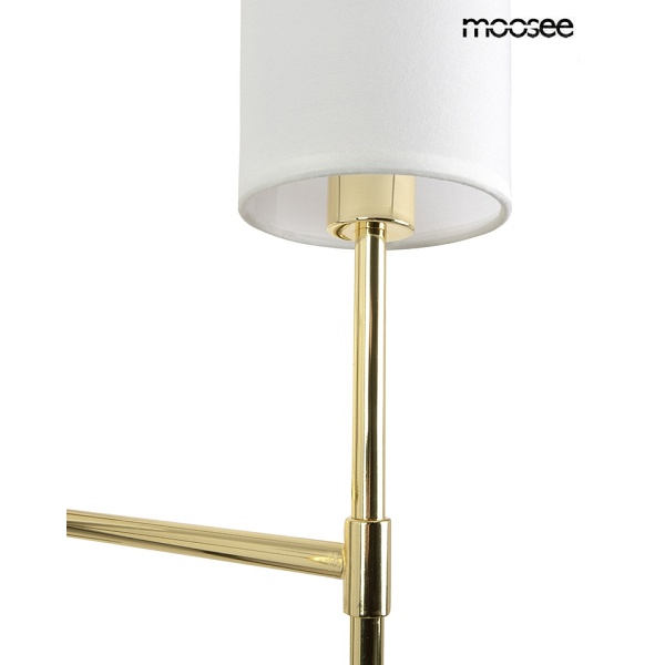 Lampa wisząca IMPERIO 5 złota - Moosee