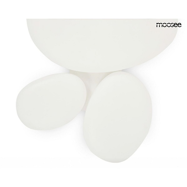 Lampa sufitowa / plafon CLOUD 3 biała - Moosee