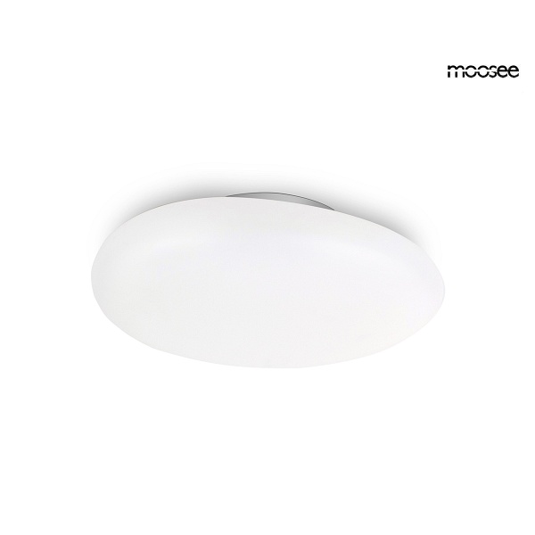 Lampa sufitowa / plafon CLOUD biała - Moosee