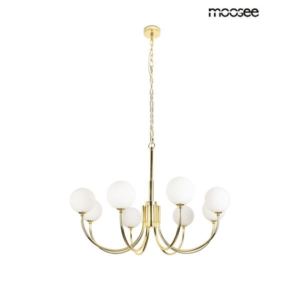 Lampa wisząca GRACIA złota - Moosee