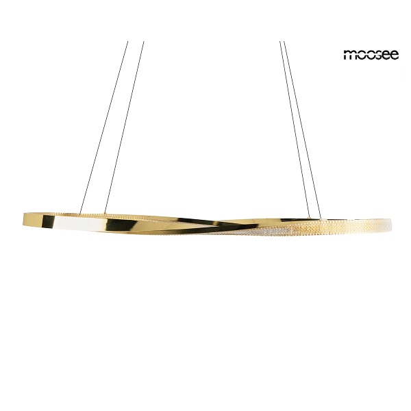 Lampa wisząca ANILLO 120 złota - Moosee