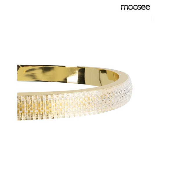 Lampa wisząca ANILLO 120 złota - Moosee