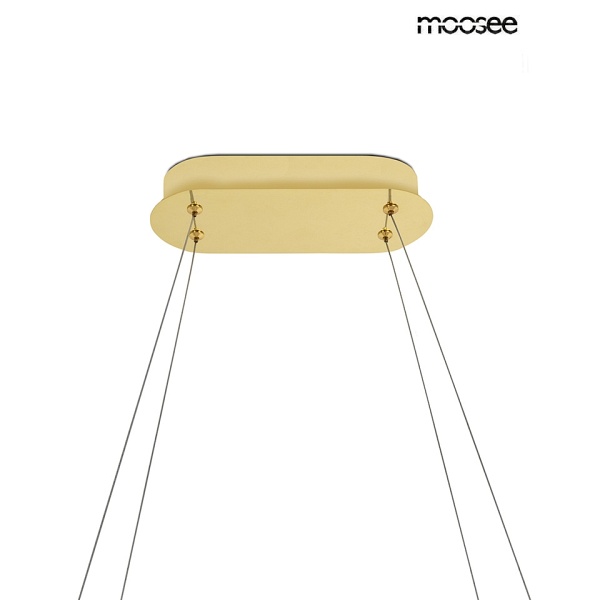 Lampa wisząca ANILLO 120 złota - Moosee