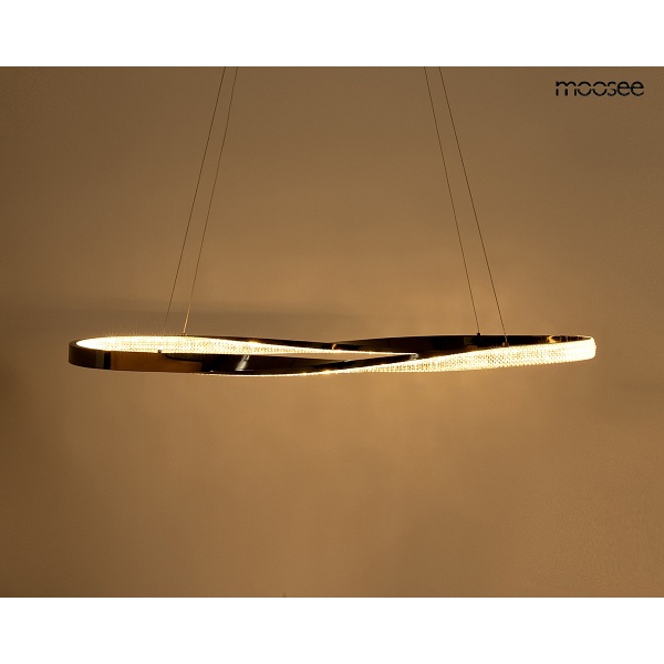 Lampa wisząca ANILLO 120 czarna - Moosee