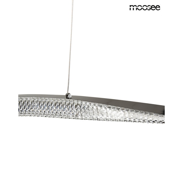 Lampa wisząca ANILLO 120 czarna - Moosee