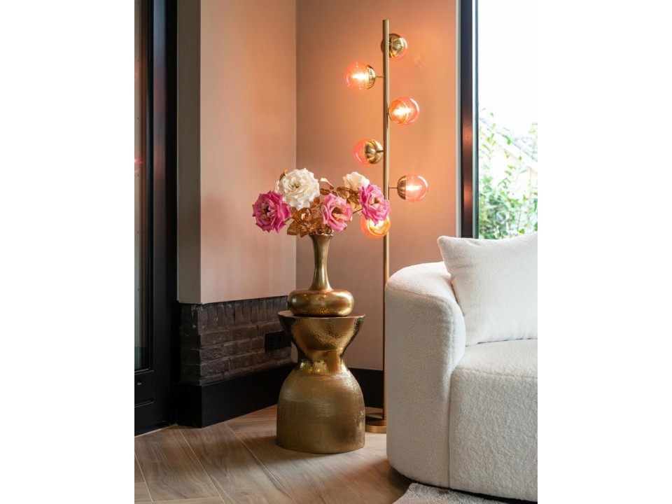 RICHMOND lampa podłogowa ZOLA różowa - Richmond Interiors