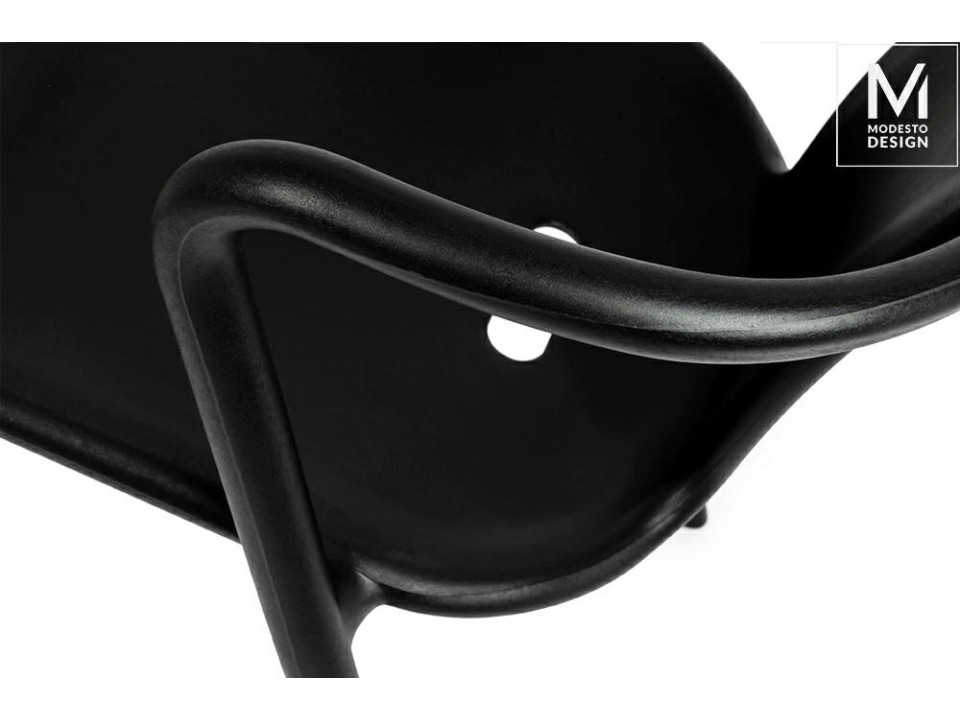 MODESTO krzesło AIR czarne - polipropylen - Modesto Design