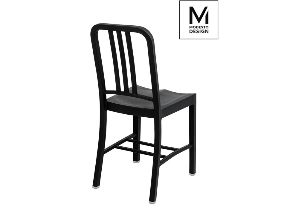 MODESTO krzesło VEGA czarne - polipropylen - Modesto Design