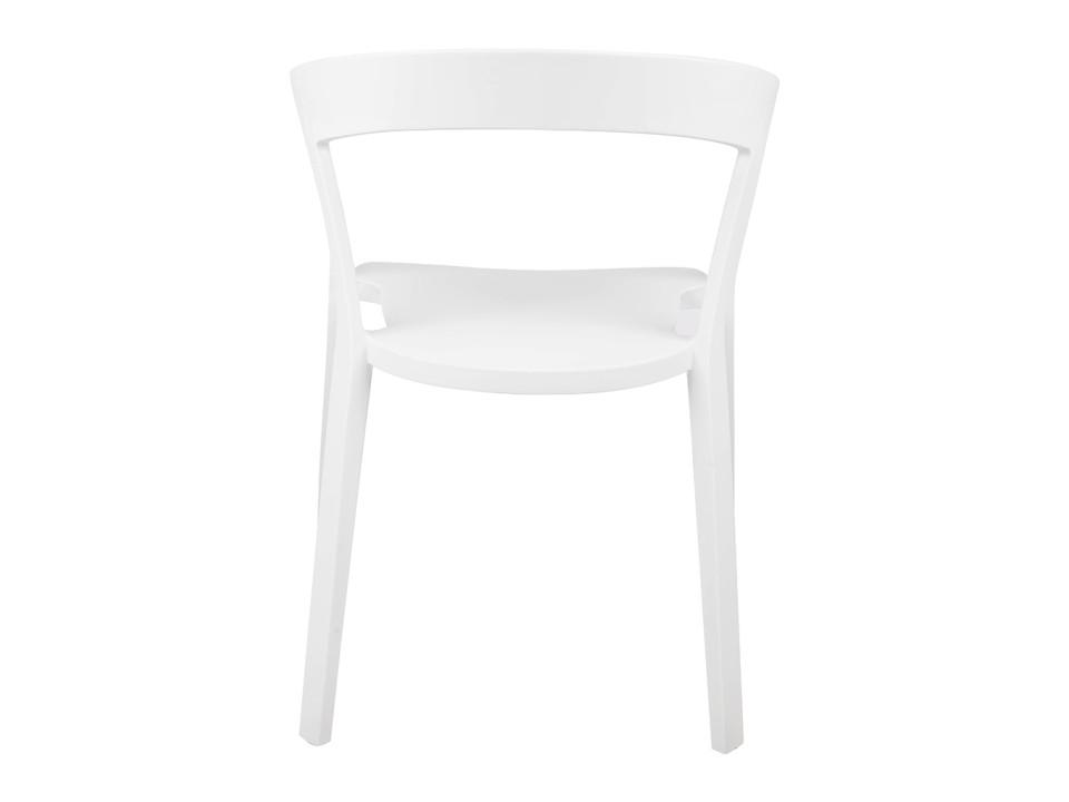 Krzesło VIBIA białe - polipropylen - King Home