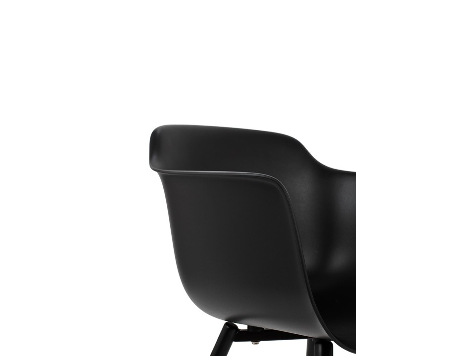Krzesło ECMO ARM czarne - King Home