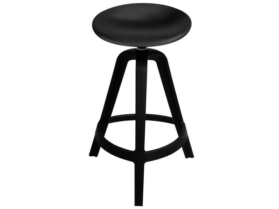 Krzesło barowe MIRA czarne - King Home
