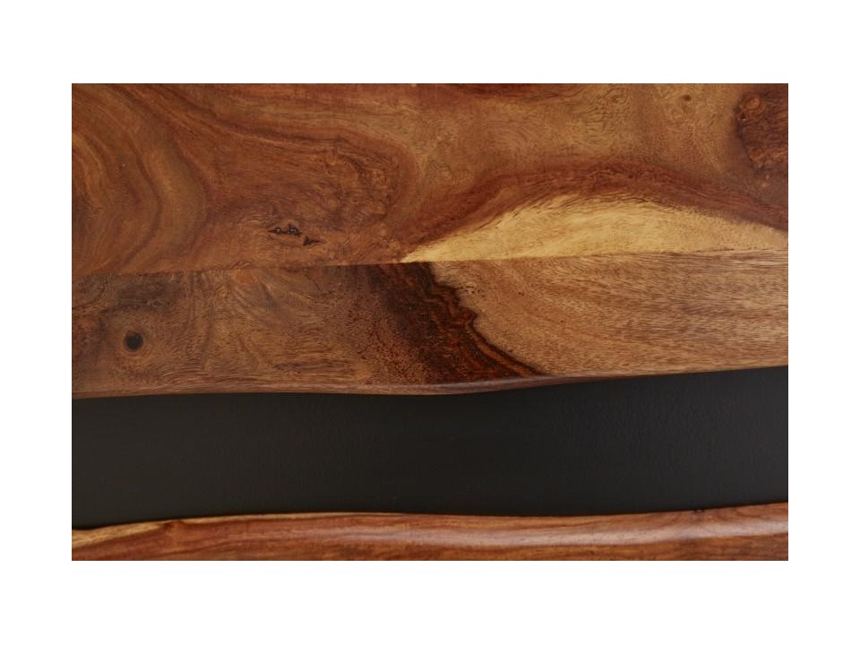 INVICTA szafka pod telewizor AMAZONAS - 160 cm Sheesham, drewno naturalne, metal - Invicta Interior