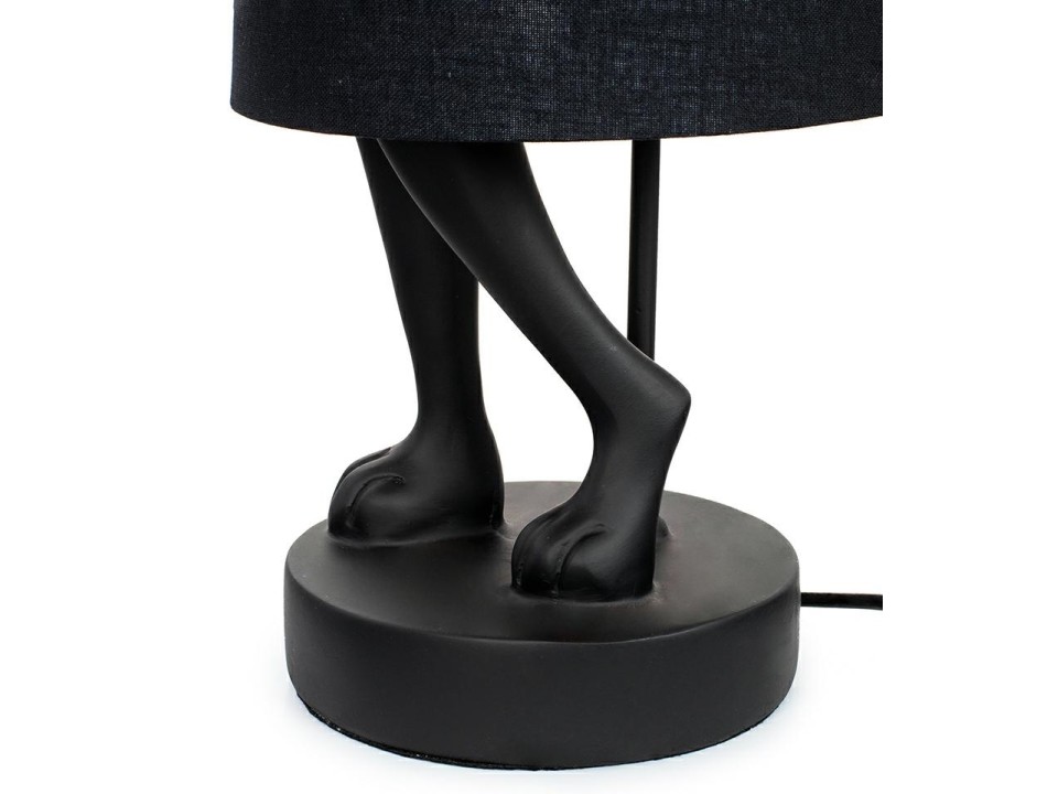 KARE lampa stołowa RABBIT 68 cm czarna - Kare Design