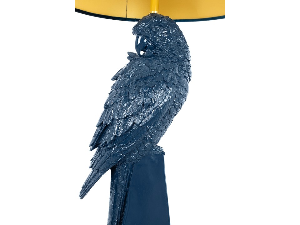 KARE lampa stołowa PARROT 84 cm niebieska - Kare Design