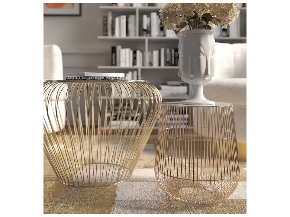 KARE stolik BEAM 32 biały - Kare Design