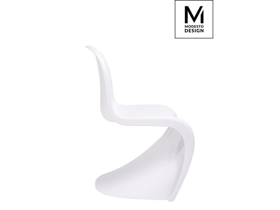 MODESTO krzesło HOVER białe - polipropylen - Modesto Design