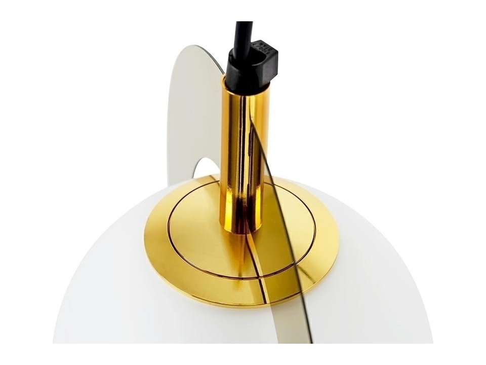 Lampa wisząca AURORA złota - szkło, metal - King Home