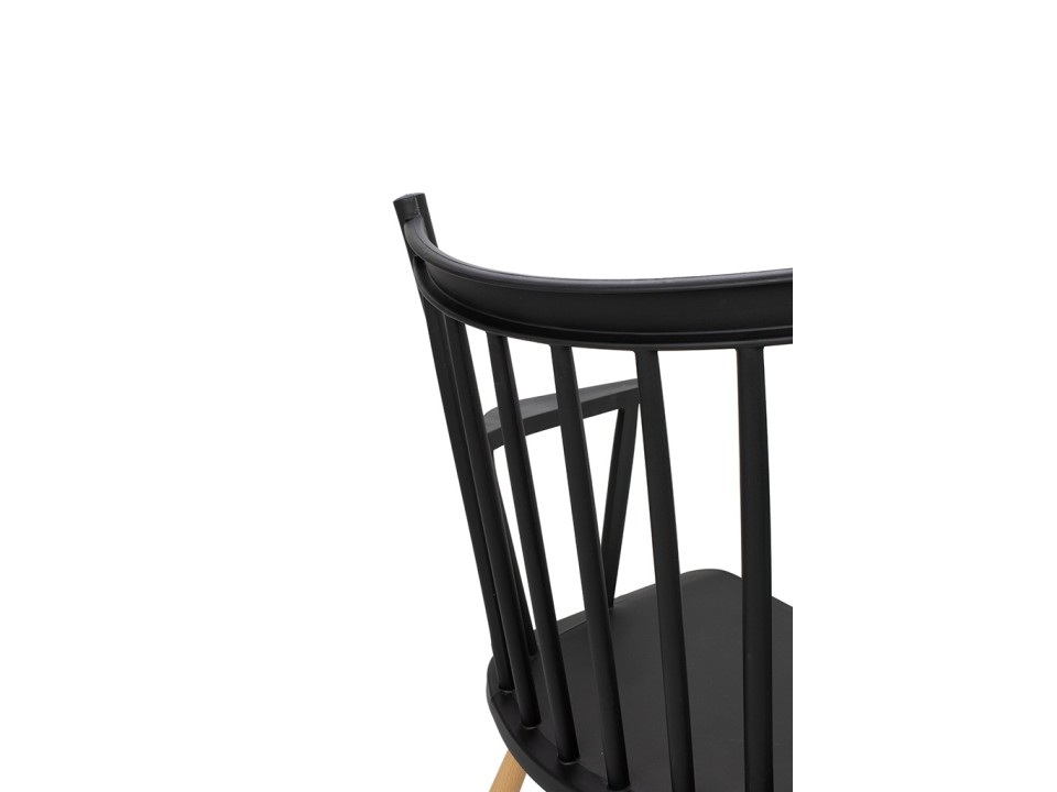 Krzesło MILA ARM czarne - King Home