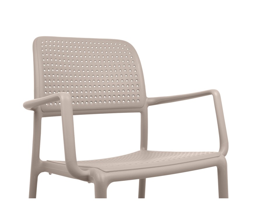 Krzesło SPARK brązowe coffee - polipropylen - King Home