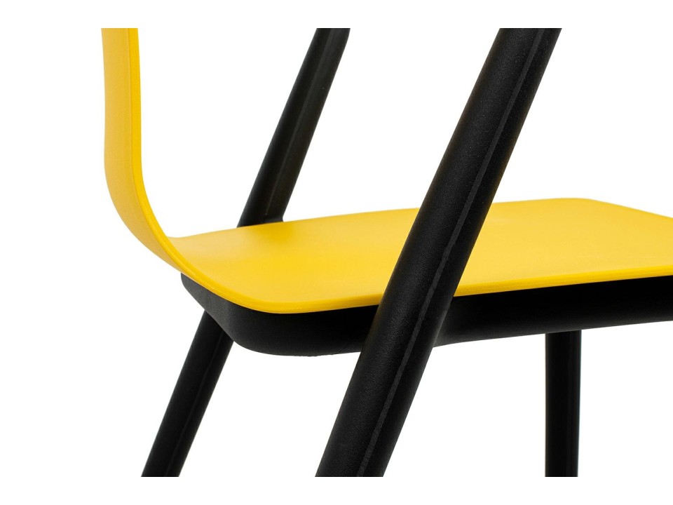 Krzesło VINCENT żółte - King Home