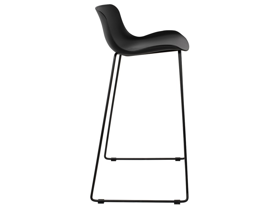 Krzesło barowe COMA 76 czarne - King Home