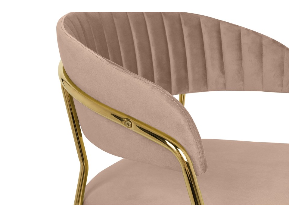 Krzesło MARGO khaki / beżowe - King Home