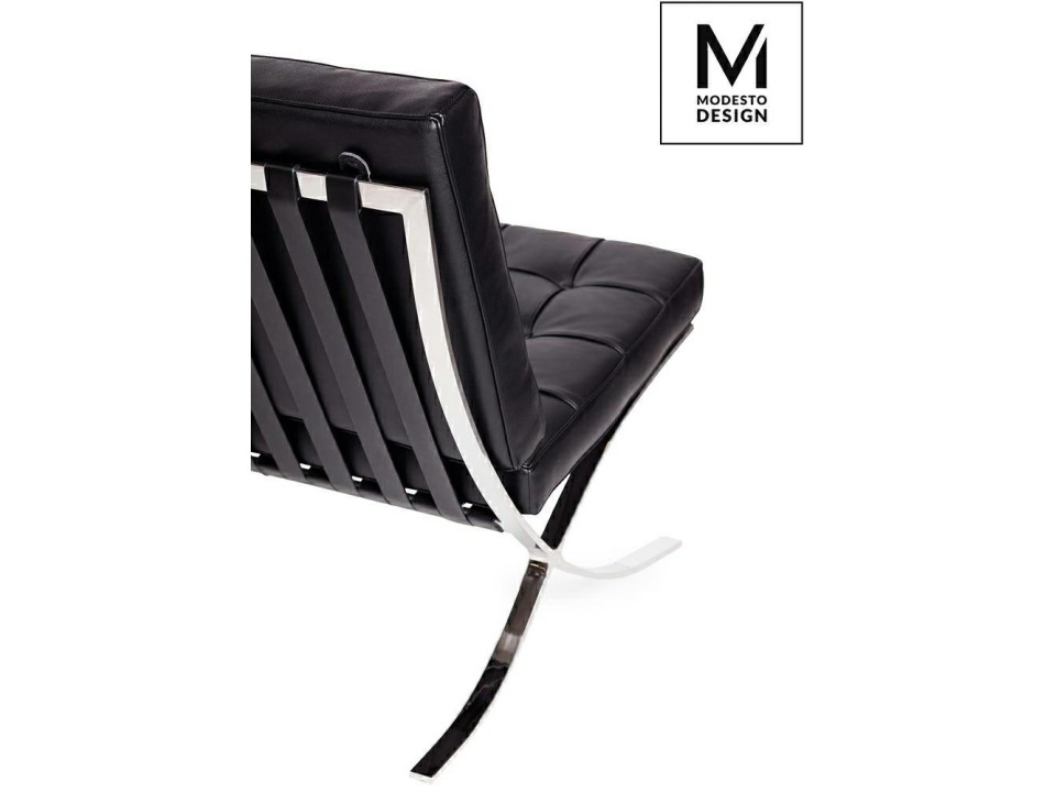 MODESTO fotel BARCELON czarny - Modesto Design