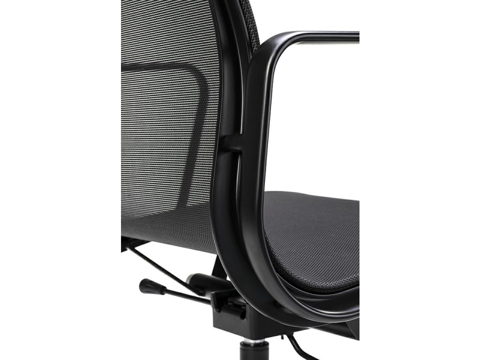 Fotel biurowy AERON PREMIUM czarny - siatka, aluminium - King Home