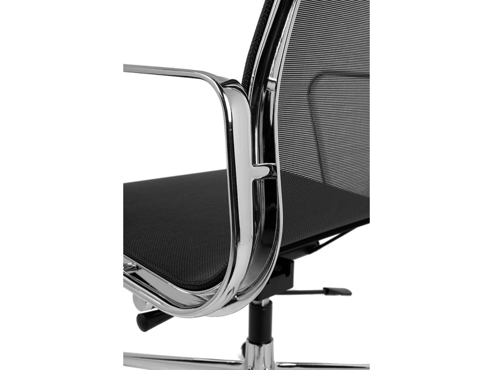 Fotel biurowy AERON PREMIUM chrom - siatka, aluminium - King Home