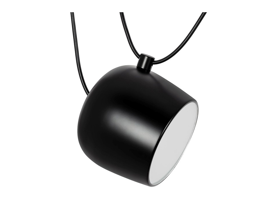 Lampa wisząca EYE 2 czarna - LED, aluminium - King Home