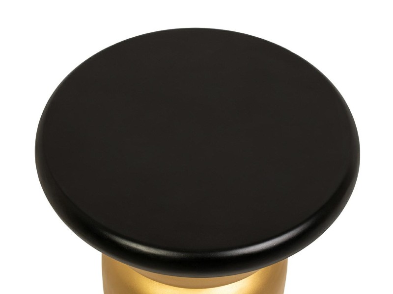 Stolik LEONARDO czarny / złoty - MaMaison