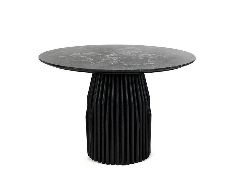Stół jadalniany LEVANTE 120 czarny marmur - MaMaison