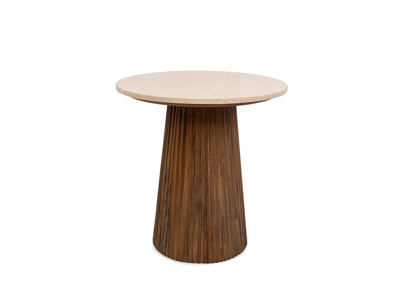 MaMaison stolik ARGENTINA marmur / drewno - King Home