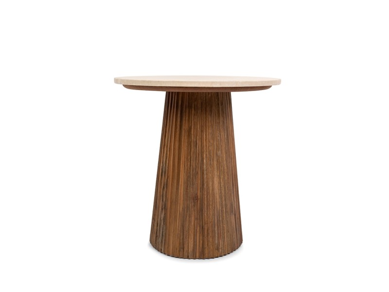 MaMaison stolik ARGENTINA marmur / drewno - King Home